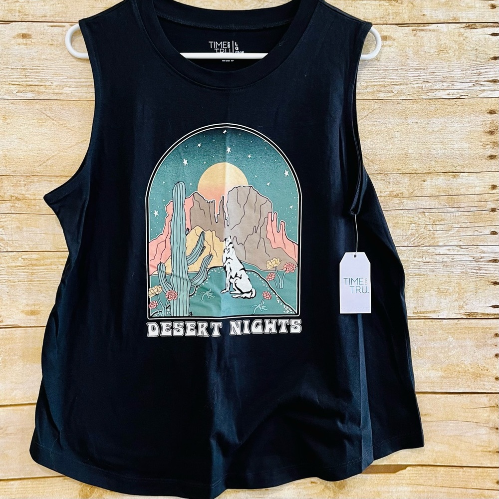 Women’s Desert Nights Graphic Muscle Top